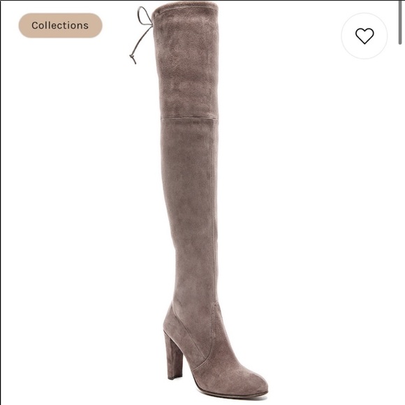 Stuart Weitzman Over The Knee Suede Boots - Picture 2 of 13